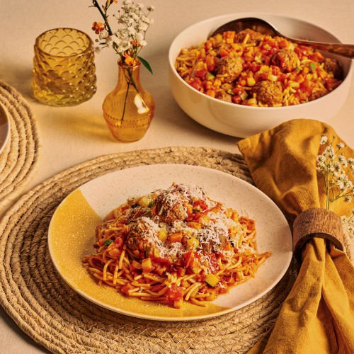 Recept Mini Spaghetti gehaktballetjes Grand'Italia